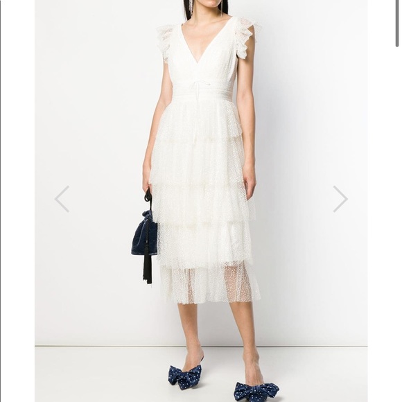 Marchesa Dresses & Skirts - NWT Marchesa Notte Glitter Tulle Cocktail Dress